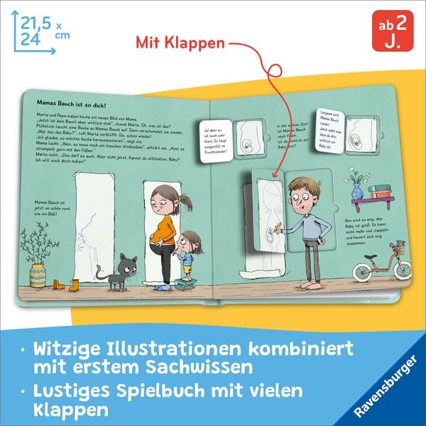 Produktbild: Und da drin ist ein Baby? Antworten f&uuml;r neugierige Geschwister