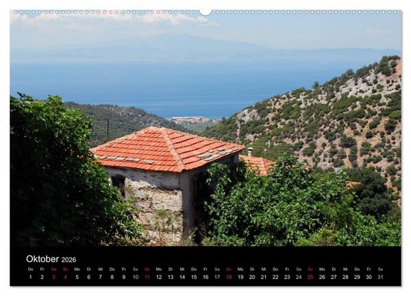 Produktbild: Griechenland - Insel Thassos (Wandkalender 2026 DIN A2 quer), CALVENDO Monatskalender
