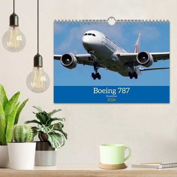 Produktbild: Boeing 787 Kalender (Wandkalender 2026 DIN A4 quer), CALVENDO Monatskalender
