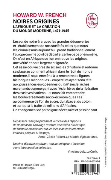 Produktbild: Noires origines : l'Afrique et la cr&eacute;ation du monde moderne 1471-1945