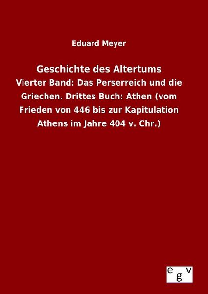 Produktbild: Geschichte des Altertums