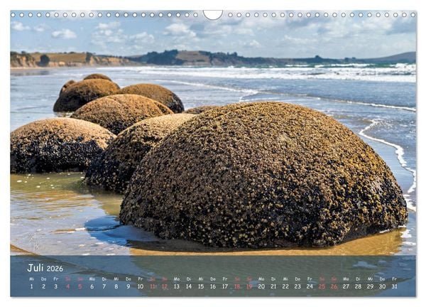 Produktbild: Magische Orte: Neuseeland (Wandkalender 2026 DIN A3 quer), CALVENDO Monatskalender