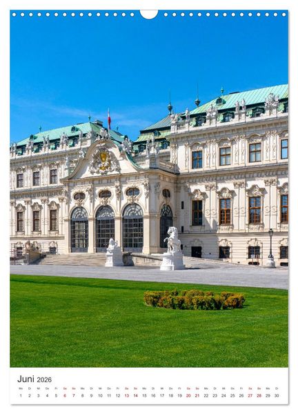 Produktbild: Ach du sch&ouml;nes Wien (Wandkalender 2026 DIN A3 hoch), CALVENDO Monatskalender