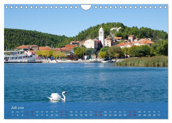 Produktbild: Dalmatien - Stille Orte (Wandkalender 2026 DIN A4 quer), CALVENDO Monatskalender