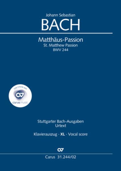 Matthäus-Passion (Klavierauszug XL)