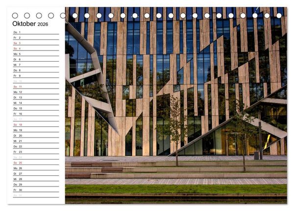 Produktbild: D&uuml;sseldorf - Impressionen (Tischkalender 2026 DIN A5 quer), CALVENDO Monatskalender