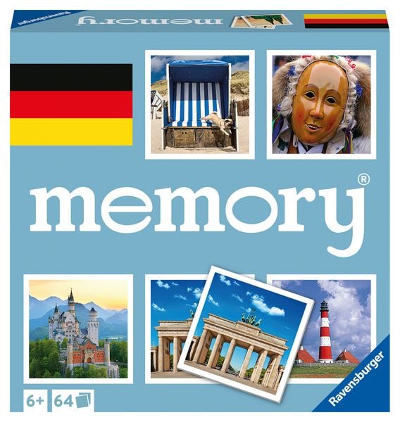 Produktbild: memory&reg; Deutschland - Gesellschaftsspiel & Brettspiel ab 6 Jahre