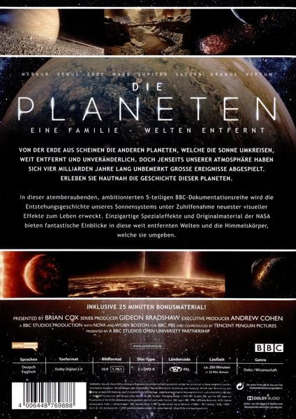Produktbild: Die Planeten [2 DVDs]