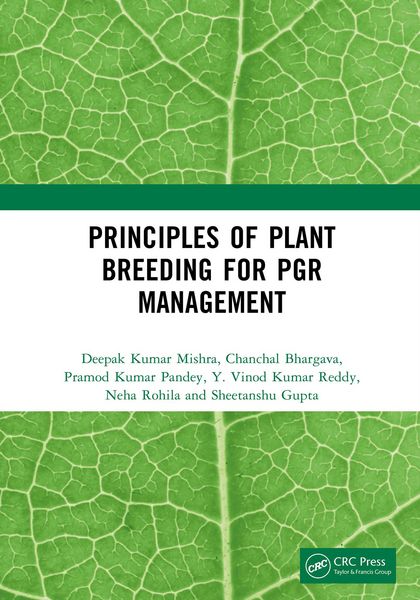 Produktbild: Principles of Plant Breeding for PGR Management