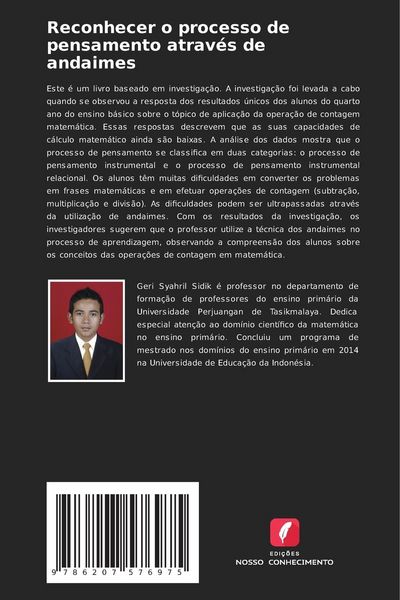 Produktbild: Reconhecer o processo de pensamento atrav&eacute;s de andaimes