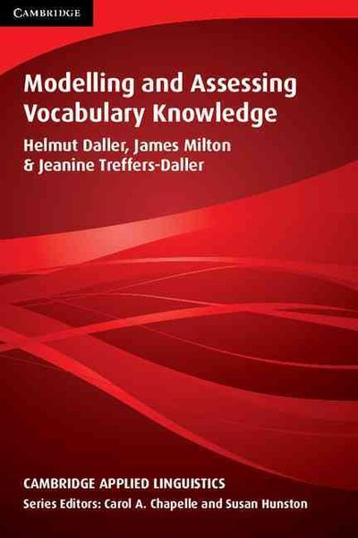 Produktbild: Modelling and Assessing Vocabulary Knowledge
