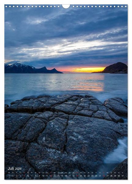 Produktbild: Mystische Lofoten (Wandkalender 2026 DIN A3 hoch), CALVENDO Monatskalender