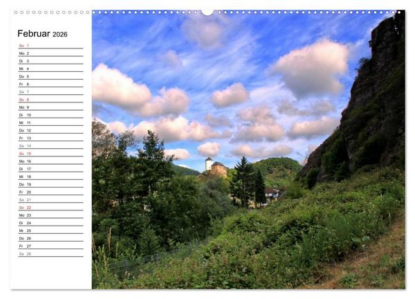 Produktbild: Die sch&ouml;nsten Landschaften in Deutschland - Das Ahrtal (Wandkalender 2026 DIN A2 quer), CALVENDO Monatskalender