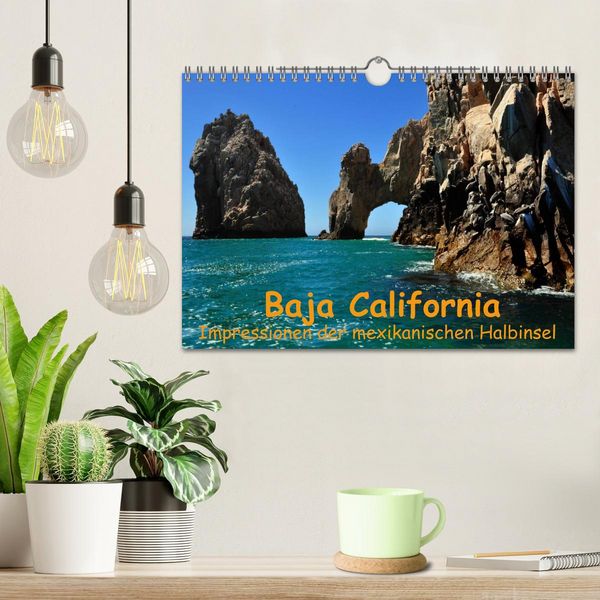 Produktbild: Baja California - Impressionen der mexikanischen Halbinsel (Wandkalender 2026 DIN A4 quer), CALVENDO Monatskalender