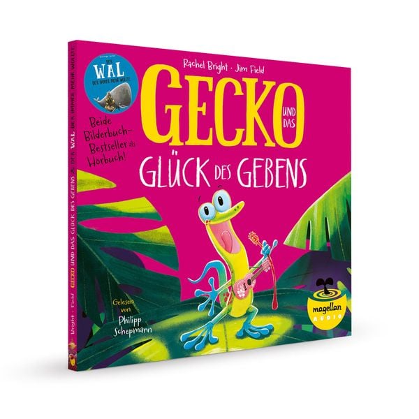 Produktbild: Gecko und das Gl&uuml;ck des Gebens / Der Wal, der immer mehr wollte (Audio-CD)