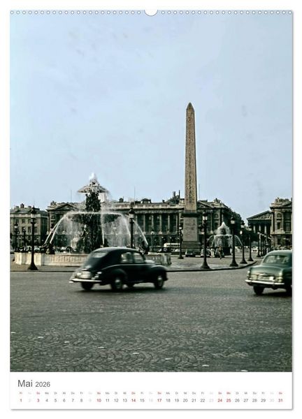 Produktbild: Paris, damals ... (Wandkalender 2026 DIN A2 hoch), CALVENDO Monatskalender