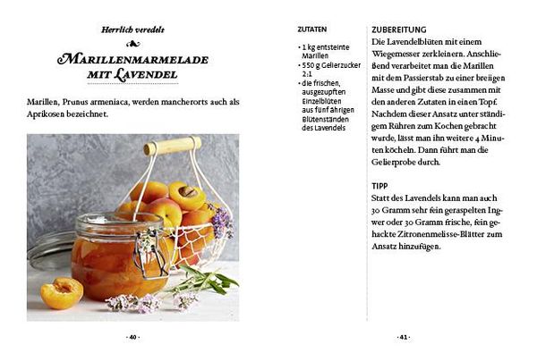 Das kleine Buch: Marmeladen und Gelees von klassisch bis kreativ