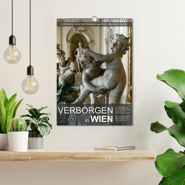 Produktbild: Verborgen in Wien (Wandkalender 2026 DIN A3 hoch), CALVENDO Monatskalender