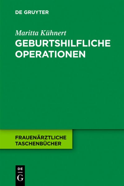 Produktbild: Geburtshilfliche Operationen