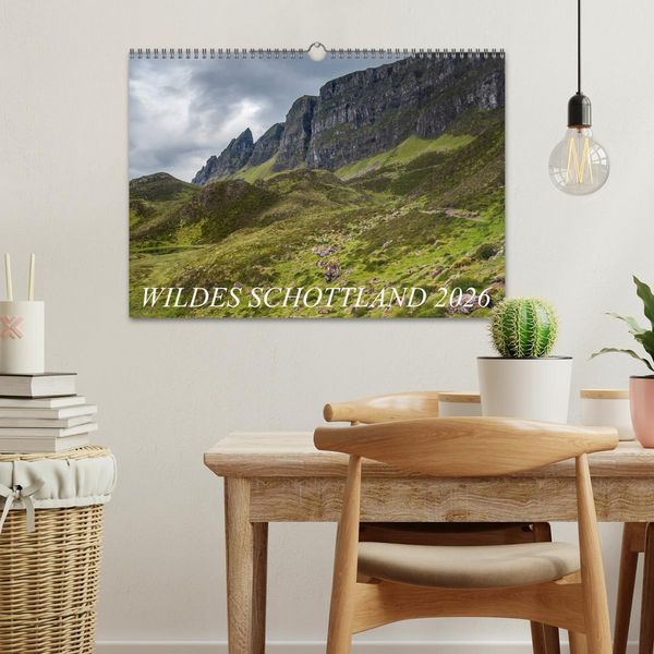 Produktbild: Wildes Schottland 2026 (Wandkalender 2026 DIN A3 quer), CALVENDO Monatskalender