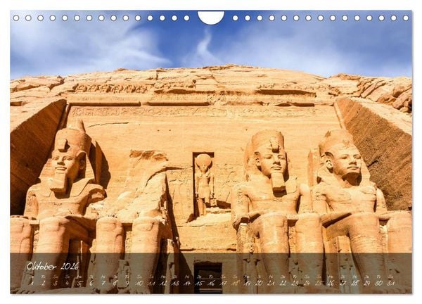 Produktbild: Faszination &Auml;gypten: Kairo - Luxor - Abu Simbel (Wandkalender 2026 DIN A4 quer), CALVENDO Monatskalender