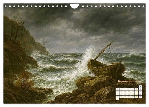 Produktbild: Im Licht der Sehnsucht - Romantische Landschaften (Wandkalender 2026 DIN A4 quer), CALVENDO Monatskalender
