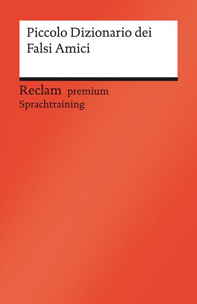 Produktbild: Piccolo Dizionario dei Falsi Amici