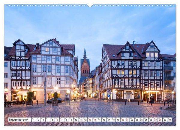 Produktbild: Hannover - Momente einer Reise (hochwertiger Premium Wandkalender 2027 DIN A2 quer), Kunstdruck in Hochglanz