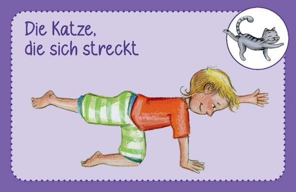 Produktbild: Kinderyoga-Affirmationen. 3 x 30 starke Botschaften f&uuml;r kleine Yogis