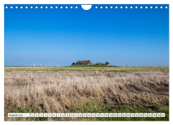 Produktbild: Urlaub in Nordfriesland (Wandkalender 2026 DIN A4 quer), CALVENDO Monatskalender