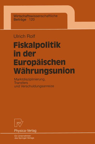 Produktbild: Fiskalpolitik in der Europ&auml;ischen W&auml;hrungsunion