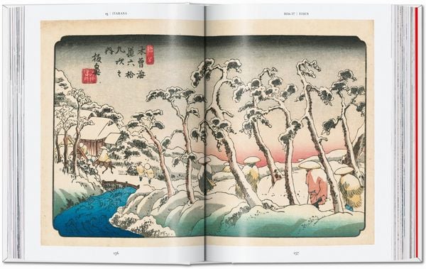 Produktbild: Hiroshige & Eisen. The Sixty-Nine Stations along the Kisokaido. 40th Ed.