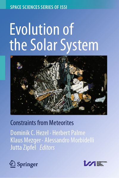 Produktbild: Evolution of the Solar System: Constraints from Meteorites