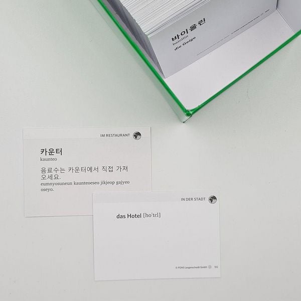 Produktbild: PONS Power-Vokabelbox Koreanisch in 4 Wochen