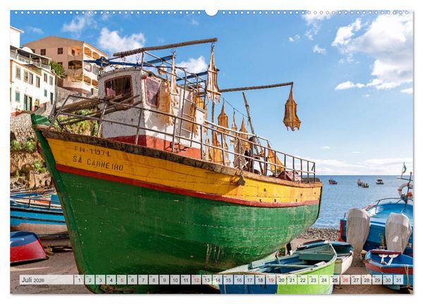 Produktbild: Madeira - eine Rundreise (Wandkalender 2026 DIN A2 quer), CALVENDO Monatskalender