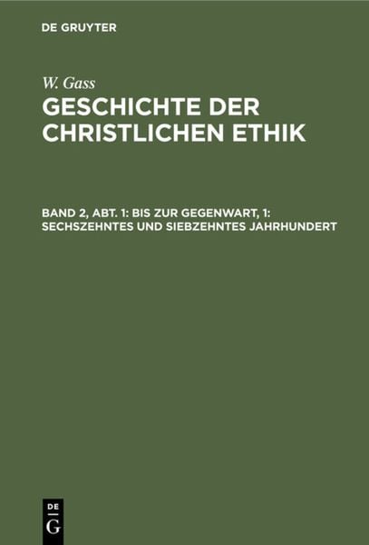 Produktbild: Bis zur Gegenwart, 1: Sechszehntes und siebzehntes Jahrhundert