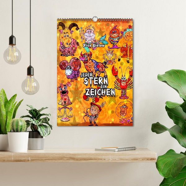 Produktbild: Jeder Stern ein Zeichen (Wandkalender 2026 DIN A3 hoch), CALVENDO Monatskalender
