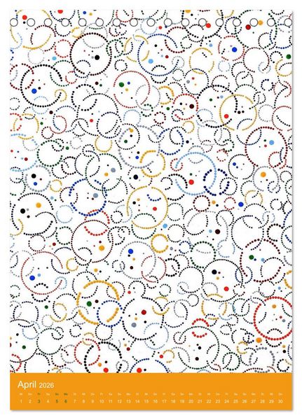 Produktbild: Faszination des Punktes (Tischkalender 2026 DIN A5 hoch), CALVENDO Monatskalender