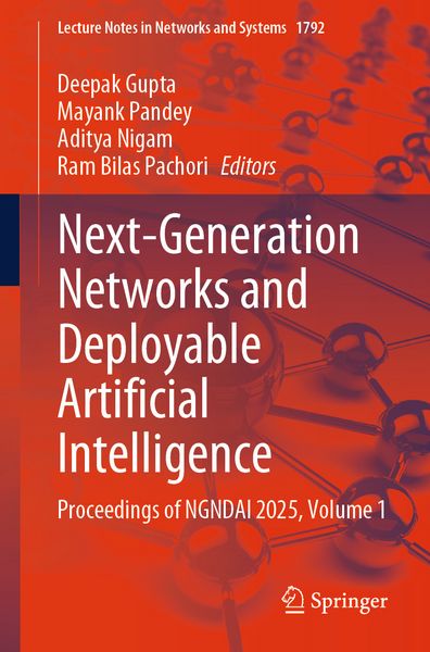 Produktbild: Next-Generation Networks and Deployable Artificial Intelligence