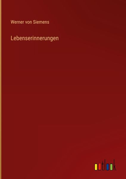 Produktbild: Lebenserinnerungen
