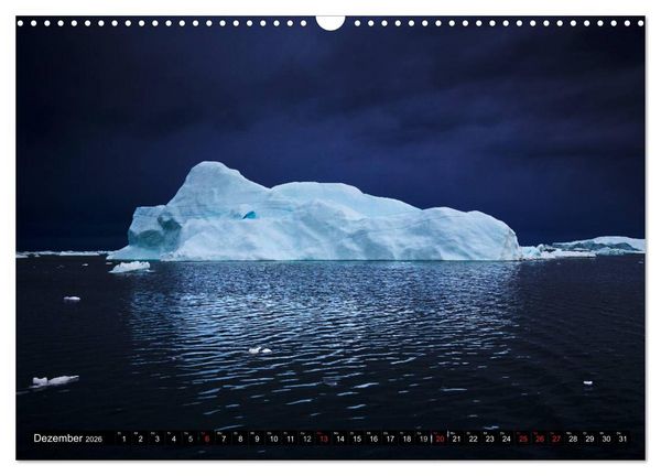 Produktbild: Ilulissat Eisfjord, Gr&ouml;nland. EIS - FORM UND LICHT (Wandkalender 2026 DIN A3 quer), CALVENDO Monatskalender