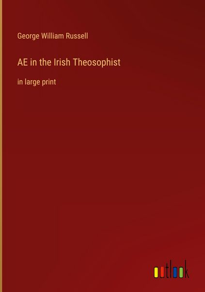 Produktbild: AE in the Irish Theosophist