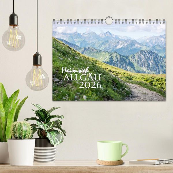 Produktbild: Heimweh Allg&auml;u 2026 (Wandkalender 2026 DIN A4 quer), CALVENDO Monatskalender