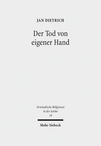 Produktbild: Der Tod von eigener Hand