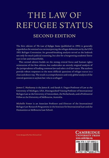 Produktbild: The Law of Refugee Status