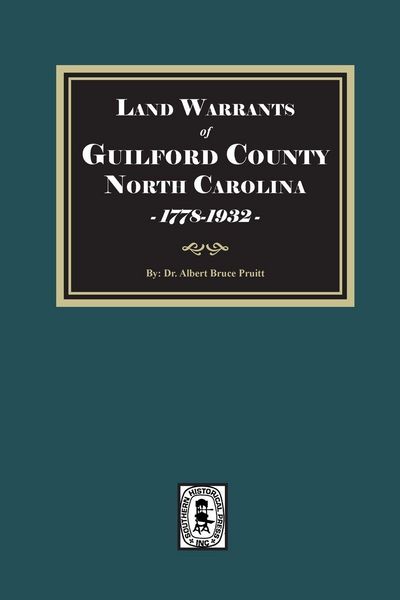 Produktbild: Land Warrants of Guilford County, North Carolina, 1778-1932