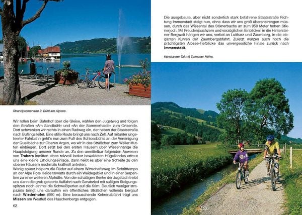 Produktbild: ROTHER Radf&uuml;hrer Allg&auml;u &ndash; Radtouren f&uuml;r Genie&szlig;er. 45 Radtouren von Leutkirch und Kaufbeuren bis Oberstdorf und F&uuml;ssen &ndash; mit Radrunde Allg&auml;u