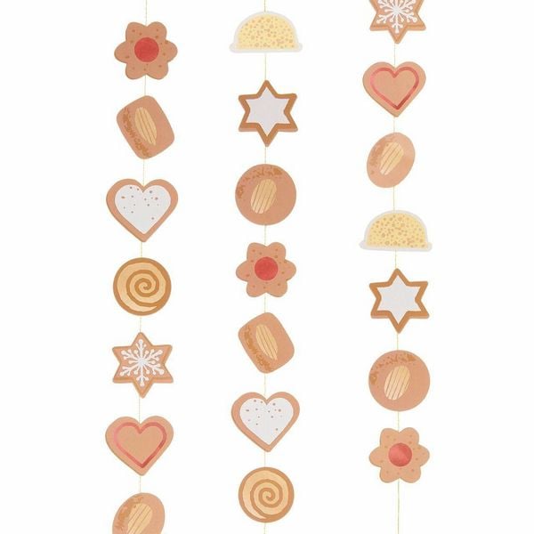 Produktbild: Gen&auml;hte Girlande Cookies MIX
