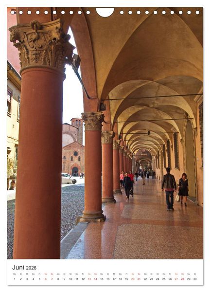 Produktbild: Bologna, altehrw&uuml;rdig und lebendig zugleich (Wandkalender 2026 DIN A4 hoch), CALVENDO Monatskalender