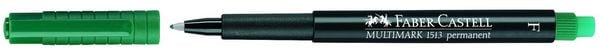 Produktbild: Faber-Castell Marker Multimark permanent F gr&uuml;n